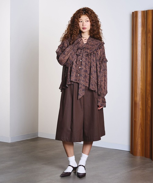ROSE BUD(ローズバッド)の「CULOTTE PANTS(その他パンツ・レディース・ブラウン/ベージュ・S/M)」の14枚目の写真
