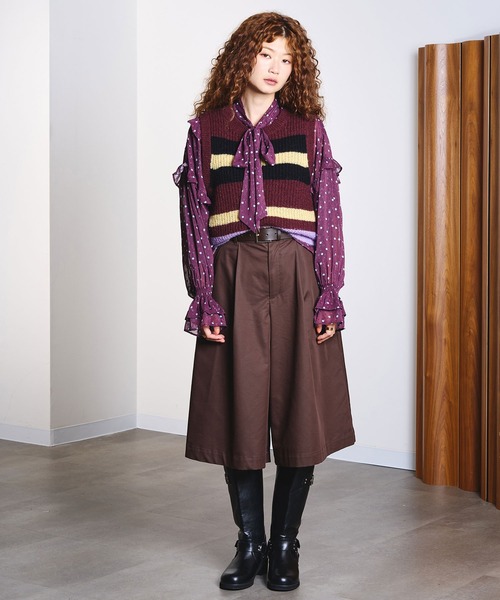 ROSE BUD(ローズバッド)の「CULOTTE PANTS(その他パンツ・レディース・ブラウン/ベージュ・S/M)」の17枚目の写真