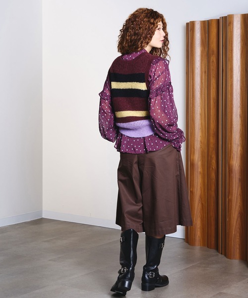 ROSE BUD(ローズバッド)の「CULOTTE PANTS(その他パンツ・レディース・ブラウン/ベージュ・S/M)」の20枚目の写真