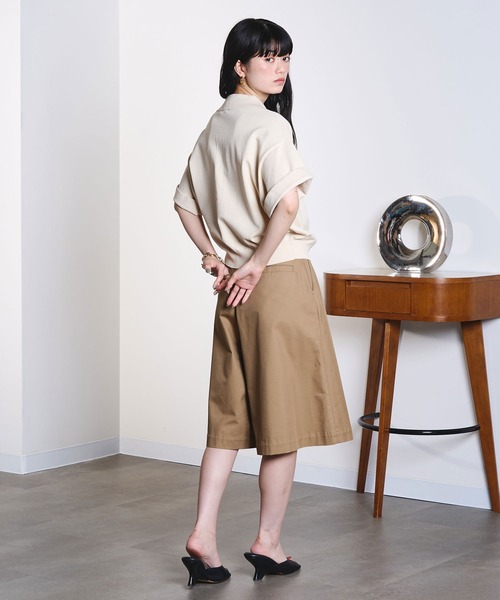 ROSE BUD(ローズバッド)の「CULOTTE PANTS(その他パンツ・レディース・ブラウン/ベージュ・S/M)」の5枚目の写真