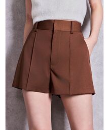 ハイウエストSHINYショートパンツ【セットアップ着用可能】