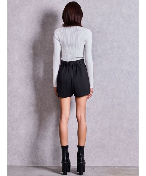 GYDA(ジェイダ)の「ハイウエストSHINYショートパンツ【セットアップ着用可能】(その他パンツ・レディース・ブラック/ブラウン・FREE)」の15枚目の写真