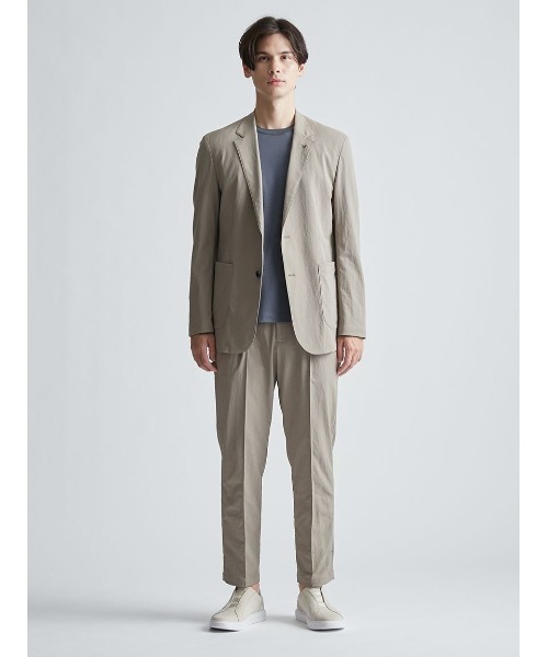 AOURE(アウール)の「VINTAGE NYLON SETUP PANTS(スラックス・メンズ・チャコールグレー/ライトベージュ/カーキ・LARGE/MEDIUM)」の7枚目の写真