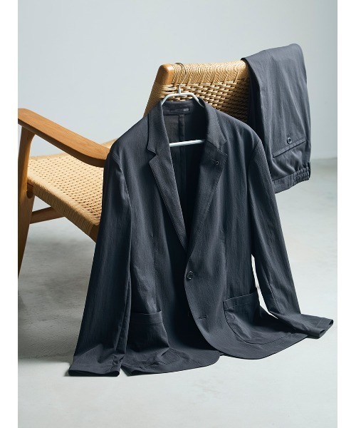 AOURE(アウール)の「VINTAGE NYLON SETUP PANTS(スラックス・メンズ・チャコールグレー/ライトベージュ/カーキ・LARGE/MEDIUM)」の18枚目の写真