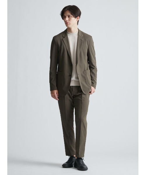 AOURE(アウール)の「VINTAGE NYLON SETUP PANTS(スラックス・メンズ・チャコールグレー/ライトベージュ/カーキ・LARGE/MEDIUM)」の15枚目の写真