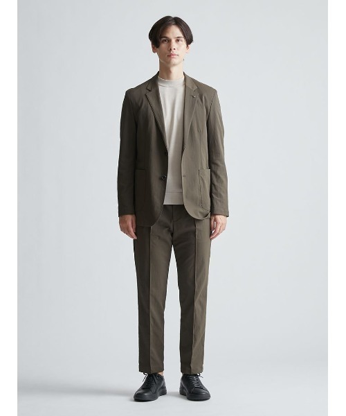 AOURE(アウール)の「VINTAGE NYLON SETUP PANTS(スラックス・メンズ・チャコールグレー/ライトベージュ/カーキ・LARGE/MEDIUM)」の16枚目の写真