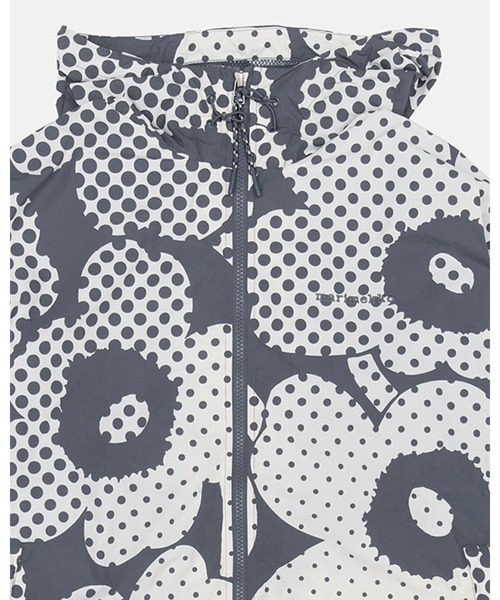 marimekko（マリメッコ）の「【kioski】 Sattuma Unikko / light jacket（ナイロンジャケット・レディース・グレー系その他・X-SMALL/LARGE/MEDIUM/SMALL）」の10枚目の写真
