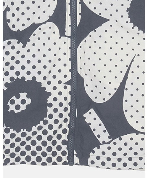marimekko（マリメッコ）の「【kioski】 Sattuma Unikko / light jacket（ナイロンジャケット・レディース・グレー系その他・X-SMALL/LARGE/MEDIUM/SMALL）」の12枚目の写真