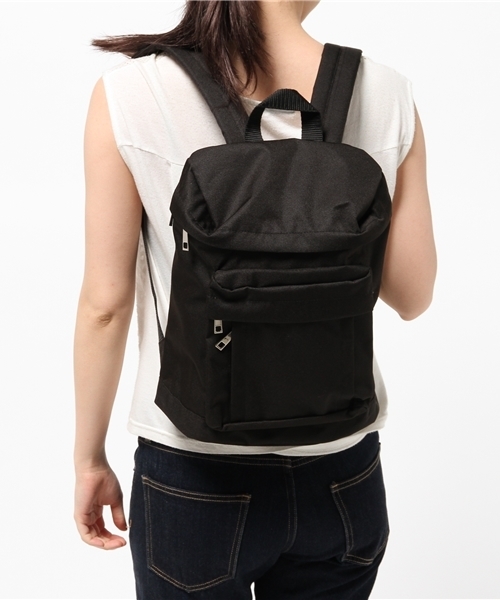 archives（アルシーヴ）の「ＢＯＸナイロンミニリュック（バックパック/リュック・レディース・グレー/ブラック/カーキ・MEDIUM）」の14枚目の写真