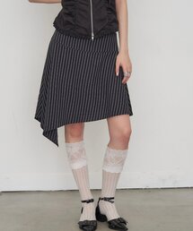 WHO'S WHO gallery | ストライプアシメミディスカート(スカート)
