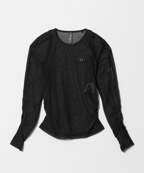 adidas Originals(アディダスオリジナルス)の「<adidas Originals>スポーツ ロングスリーブ プルオーバー(Tシャツ/カットソー・レディース・ブラック/ナチュラル・M)」の12枚目の写真