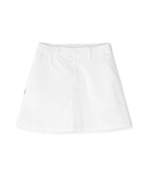 Jack Bunny!!(ジャックバニー)の「【Jack Bunny!!】ストレッチダブルクロススカート(スカート・レディース・ホワイト/ブルー・SMALL/MEDIUM/LARGE)」の2枚目の写真