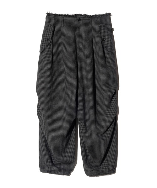 glamb(グラム)の「Damage Houndstooth Pants / ダメージハウンドトゥースパンツ(その他パンツ・メンズ・グレー/ブラウン・S/M/L)」の5枚目の写真