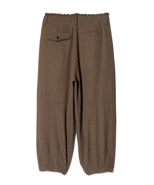 glamb(グラム)の「Damage Houndstooth Pants / ダメージハウンドトゥースパンツ(その他パンツ・メンズ・グレー/ブラウン・S/M/L)」の4枚目の写真