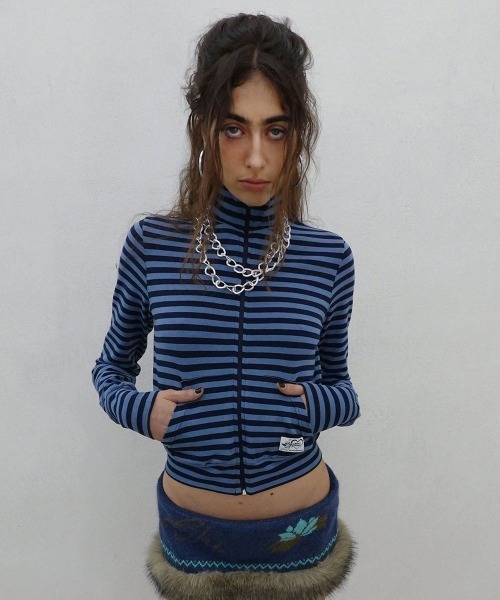 Classic Striped Jersey Zip-Up（ジャージ）｜SCULPTOR（スカルプター