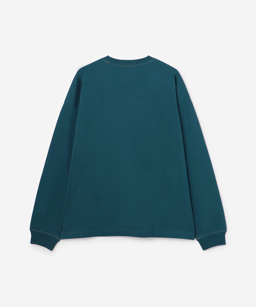 Bshop(ビショップ)の「Gymphlex | ヘビーウェイトジャージー 長袖ビッグTシャツ MEN(Tシャツ/カットソー・メンズ・ダークグレー/アイボリー/ブルー系その他・M/L)」の5枚目の写真