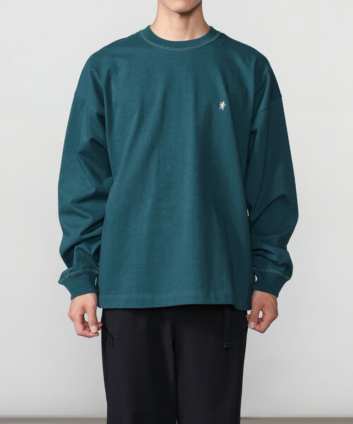 Bshop(ビショップ)の「Gymphlex | ヘビーウェイトジャージー 長袖ビッグTシャツ MEN(Tシャツ/カットソー・メンズ・ダークグレー/アイボリー/ブルー系その他・M/L)」の12枚目の写真