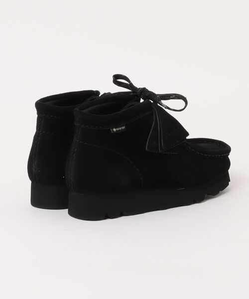 Clarks(クラークス)の「Clarks/クラークス/Wallabee BT GTX(モカシン/デッキシューズ・レディース・ブラック・5/4/5.5/4.5)」の2枚目の写真