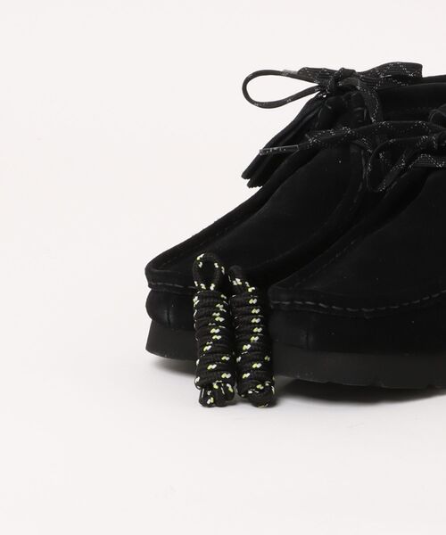 Clarks(クラークス)の「Clarks/クラークス/Wallabee BT GTX(モカシン/デッキシューズ・レディース・ブラック・5/4/5.5/4.5)」の4枚目の写真
