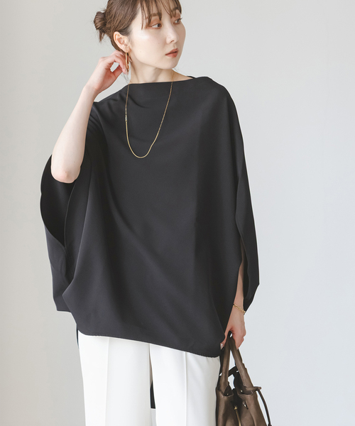 COGTHEBIGSMOKE(コグザビッグスモーク)の「《・セットアップ対応》COG THE BIGSMOKE/コグザビッグスモーク BELLE TOP(Tシャツ/カットソー・レディース・ホワイト/ブラック・FREE)」の18枚目の写真