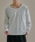 epnok（エプノック）の「ファンクショナルベーシックルーズUネックロンTee（Tシャツ/カットソー・SMALL）」
