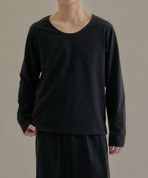 ファンクショナルベーシックルーズUネックロンTee
