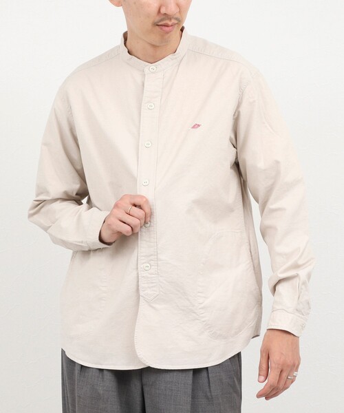 DANTON(ダントン)の「【DANTON/ダントン】SOX BAND COLLAR SHIRT(DT-B0280)(シャツ/ブラウス・メンズ・ホワイト/キナリ・38/40/42/44)」の12枚目の写真