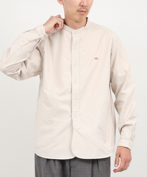 DANTON(ダントン)の「【DANTON/ダントン】SOX BAND COLLAR SHIRT(DT-B0280)(シャツ/ブラウス・メンズ・ホワイト/キナリ・38/40/42/44)」の13枚目の写真