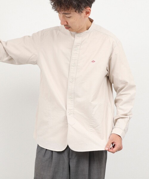 DANTON(ダントン)の「【DANTON/ダントン】SOX BAND COLLAR SHIRT(DT-B0280)(シャツ/ブラウス・メンズ・ホワイト/キナリ・38/40/42/44)」の14枚目の写真