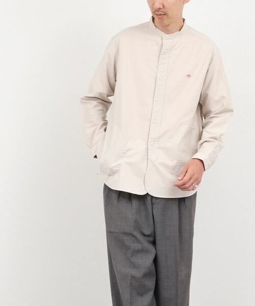 DANTON(ダントン)の「【DANTON/ダントン】SOX BAND COLLAR SHIRT(DT-B0280)(シャツ/ブラウス・メンズ・ホワイト/キナリ・38/40/42/44)」の15枚目の写真