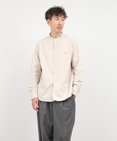 DANTON(ダントン)の「【DANTON/ダントン】SOX BAND COLLAR SHIRT(DT-B0280)(シャツ/ブラウス・メンズ・ホワイト/キナリ・38/40/42/44)」の19枚目の写真