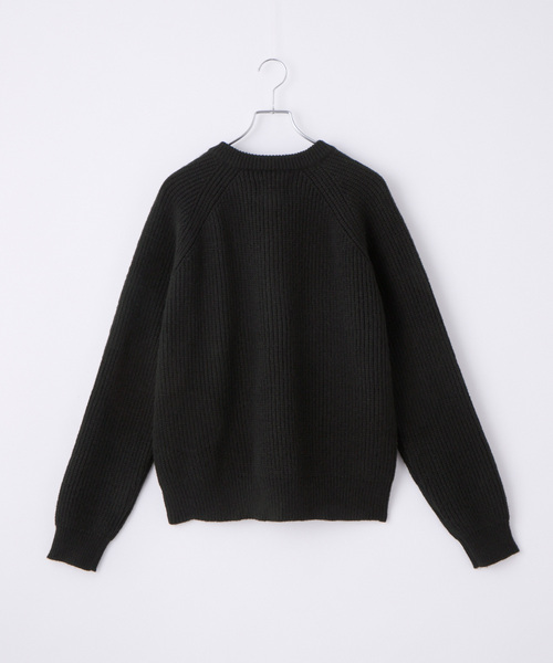 EMMA CLOTHES（エマクローズ）の「長袖ヘンリーネックニット（ニット/セーター・メンズ・ブラック/ワイン/ホワイト/チャコール/ブラウン・M/L）」の22枚目の写真