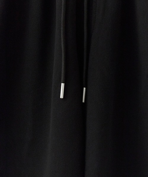 Chick（チック）の「Distressed sweatpants/汚れ加工スウェットパンツ 2026年 夏 夏服メンズ（スウェットパンツ・メンズ・ブラック・M）」の4枚目の写真