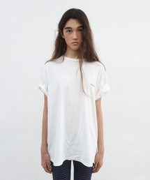 397.リバースクリアロゴTシャツ_ホワイト