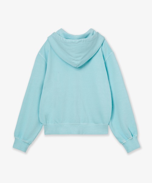 aeae(エーイーエーイー)の「WEB LOGO WASHED HOOD ZIP UP(パーカー・レディース・パープル/ネイビー/ブルー・FREE)」の10枚目の写真