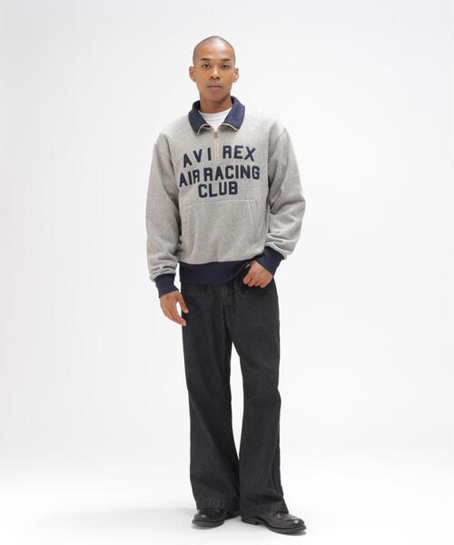 AVIREX(アヴィレックス)の「《A.A.R.C》PATCHED CLASSIC HALF ZIP / パッチド クラシック ハーフジップ / AVIREX / アヴィレックス(スウェット・メンズ・ネイビー/グレー・MEDIUM/LARGE/X-LARGE/XX-LARGE)」の11枚目の写真