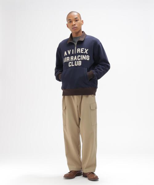 AVIREX(アヴィレックス)の「《A.A.R.C》PATCHED CLASSIC HALF ZIP / パッチド クラシック ハーフジップ / AVIREX / アヴィレックス(スウェット・メンズ・ネイビー/グレー・MEDIUM/LARGE/X-LARGE/XX-LARGE)」の7枚目の写真