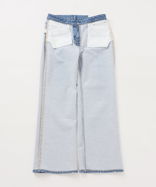 IENA(イエナ)の「upper hights/アッパーハイツ 別注 THE STELLA MUSE デニムパンツ(デニムパンツ・レディース・ブルー・22/23/24/25)」の21枚目の写真