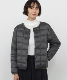 【美品】　ヒューマンウーマン　ウールコート　ダウンライナー付き　グレー　M human woman｜ヒューマンウーマンのジャケット/アウター（グレー/灰色