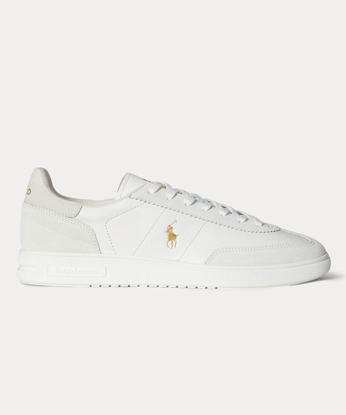 POLO RALPH LAUREN(ポロ ラルフ ローレン)の「ポロ ラルフ ローレン BEDFORD ベッドフォード スニーカー(スニーカー・メンズ・ホワイト・85/90/80)」の2枚目の写真