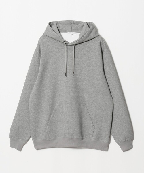 A DAY IN THE LIFE UNITED ARROWS(アデイインザライフユナイテッドアローズ)の「シャイニーダンボール リラックス パーカー<A DAY IN THE LIFE>(パーカー・メンズ・ブラック/ライトグレー/レッド・M/L)」の2枚目の写真