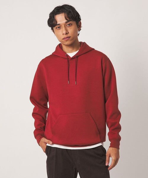 A DAY IN THE LIFE UNITED ARROWS(アデイインザライフユナイテッドアローズ)の「シャイニーダンボール リラックス パーカー<A DAY IN THE LIFE>(パーカー・メンズ・ブラック/ライトグレー/レッド・M/L)」の7枚目の写真