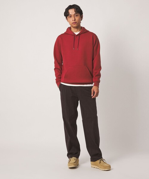 A DAY IN THE LIFE UNITED ARROWS(アデイインザライフユナイテッドアローズ)の「シャイニーダンボール リラックス パーカー<A DAY IN THE LIFE>(パーカー・メンズ・ブラック/ライトグレー/レッド・M/L)」の8枚目の写真