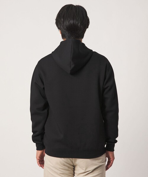 A DAY IN THE LIFE UNITED ARROWS(アデイインザライフユナイテッドアローズ)の「シャイニーダンボール リラックス パーカー<A DAY IN THE LIFE>(パーカー・メンズ・ブラック/ライトグレー/レッド・M/L)」の12枚目の写真