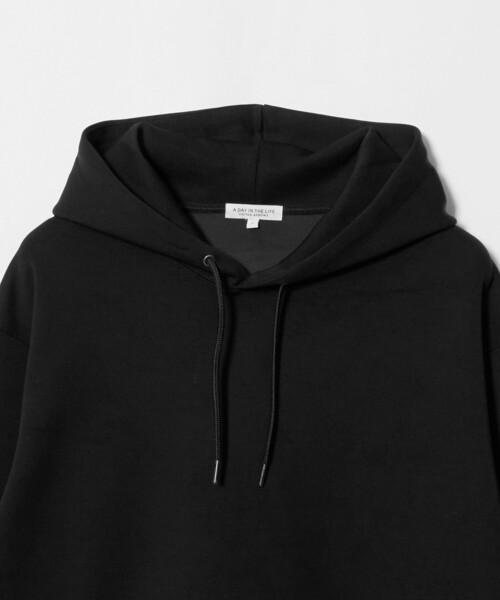 A DAY IN THE LIFE UNITED ARROWS(アデイインザライフユナイテッドアローズ)の「シャイニーダンボール リラックス パーカー<A DAY IN THE LIFE>(パーカー・メンズ・ブラック/ライトグレー/レッド・M/L)」の20枚目の写真