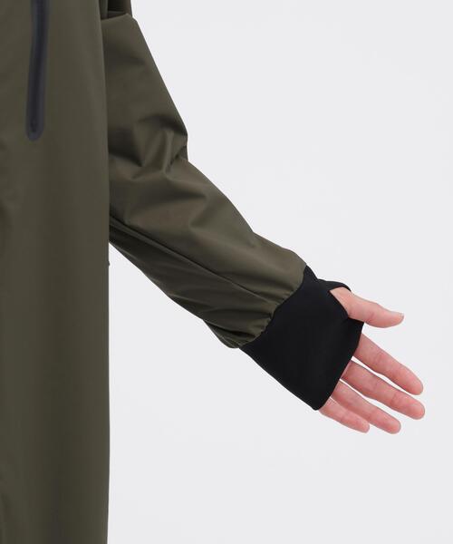 MARGARET HOWELL(マーガレットハウエル)の「LIGHT WEIGHT NYLON RIPSTOP 3LY COAT(その他アウター・レディース・ブラック/カーキ・2/1)」の17枚目の写真