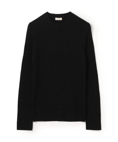 DES PRES（デ・プレ）の「【WEB先行予約】ウールベーシックリブ クルーネックプルオーバー（ニット/セーター・レディース・ブラック/ライトグレー/ネイビー/ホワイト系その他・FREE）」の3枚目の写真