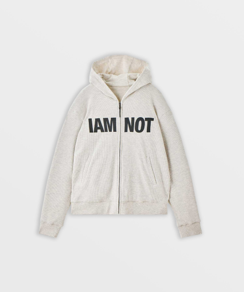 SAFARISPOT(サファリスポット)の「ノット AMI リバーシブルフーディ ジップアップ (クリーム)(パーカー・レディース・その他・1/0)」の3枚目の写真