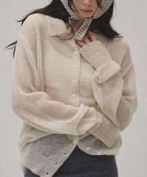 TODAYFUL（トゥデイフル）の「[TODAYFUL/トゥデイフル]Soft Mohair Cardigan/ソフトモヘア カーディガン（カーディガン/ボレロ）」