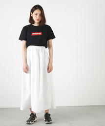 MOUSSY | GATHER TUCK LONG SK/F(スカート)